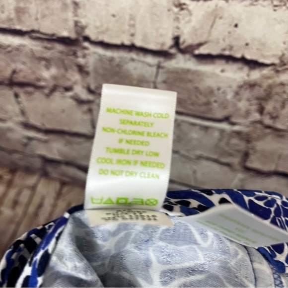 Lilly Pulitzer Blue Kelly Taverna Tile Print Ankle Pants - Picture 10 of 11